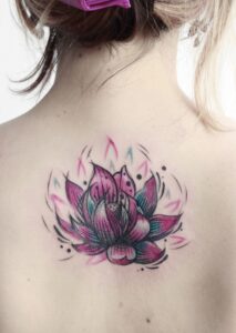 lotos tattoo, tetování Frýdek, originální tetování