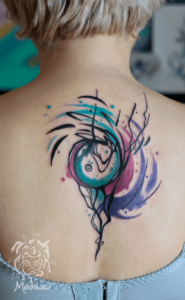 watercolor tattoo