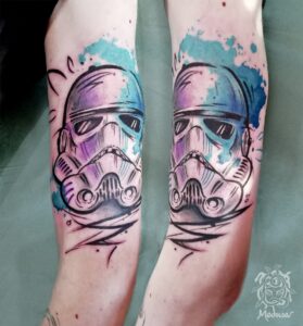 abstract tattoo