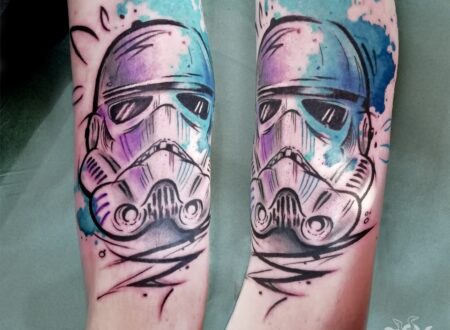 abstract tattoo